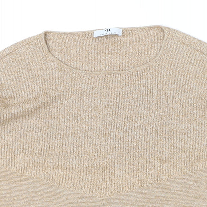 Womens UK Size 10 Peter Hahn Brown Pullover Jumper