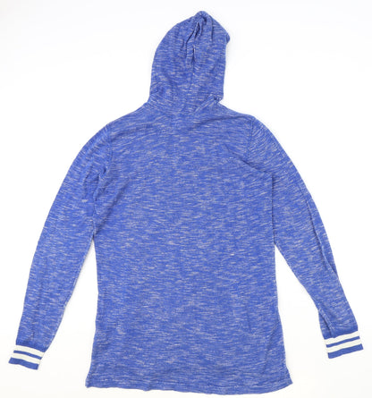H&M Boys Blue 100% Cotton Pullover Hoodie Size M Pullover - NYC