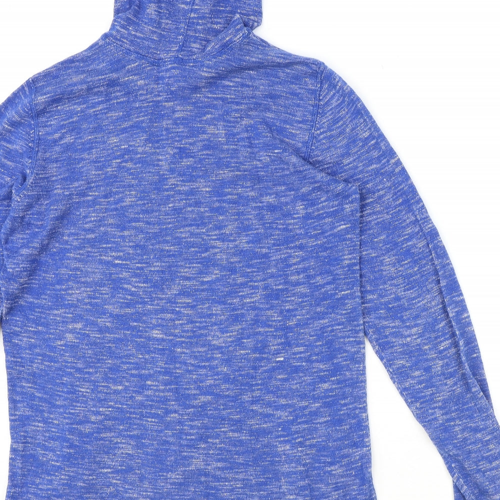 H&M Boys Blue 100% Cotton Pullover Hoodie Size M Pullover - NYC