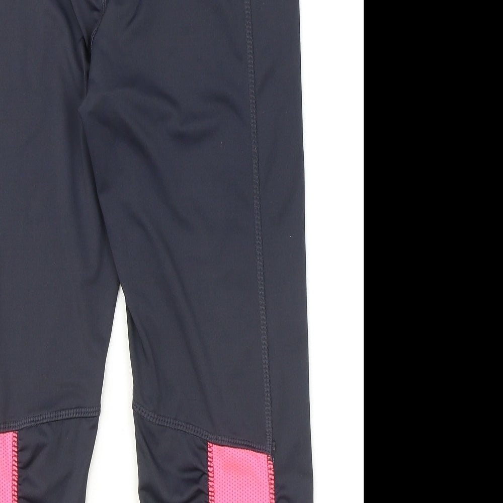 Atmosphere Womens Grey Polyester Cropped Leggings Size 10