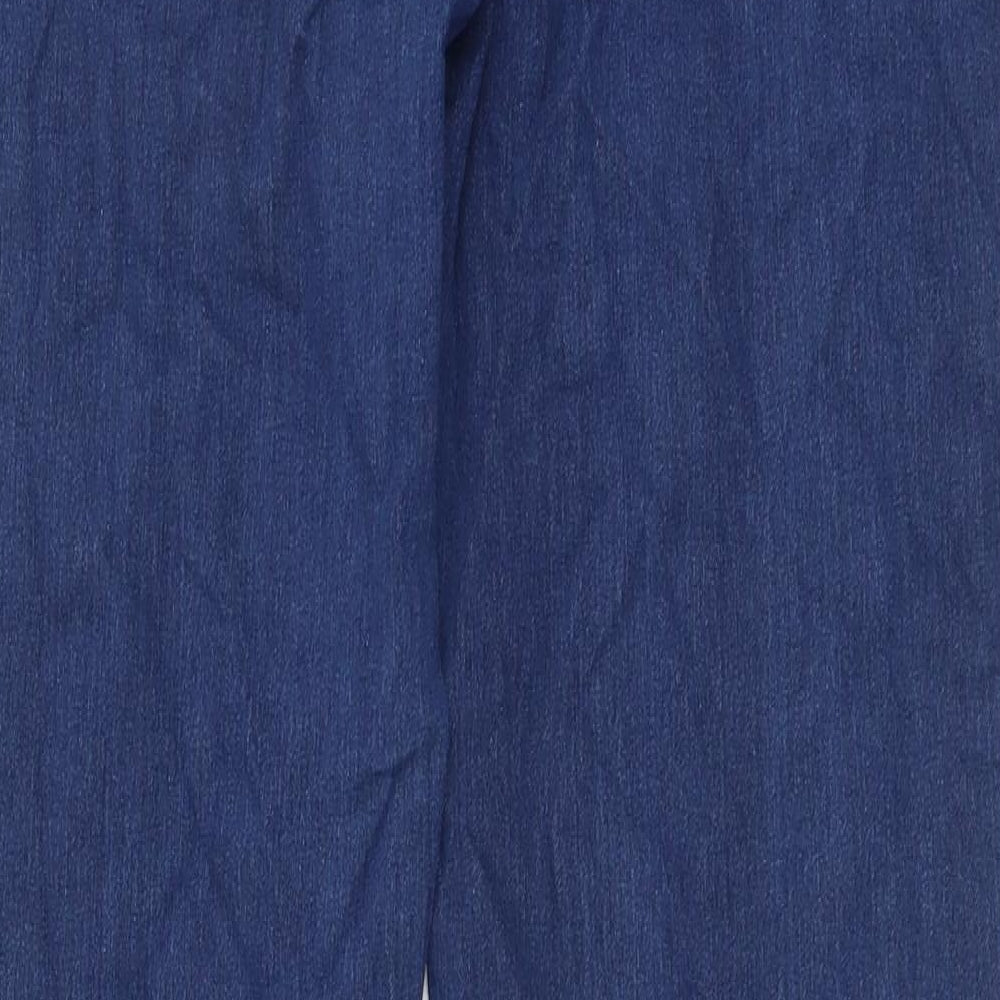 Denim & Co. Mens Blue Cotton Skinny Jeans Size 32 in L32 in Regular Button