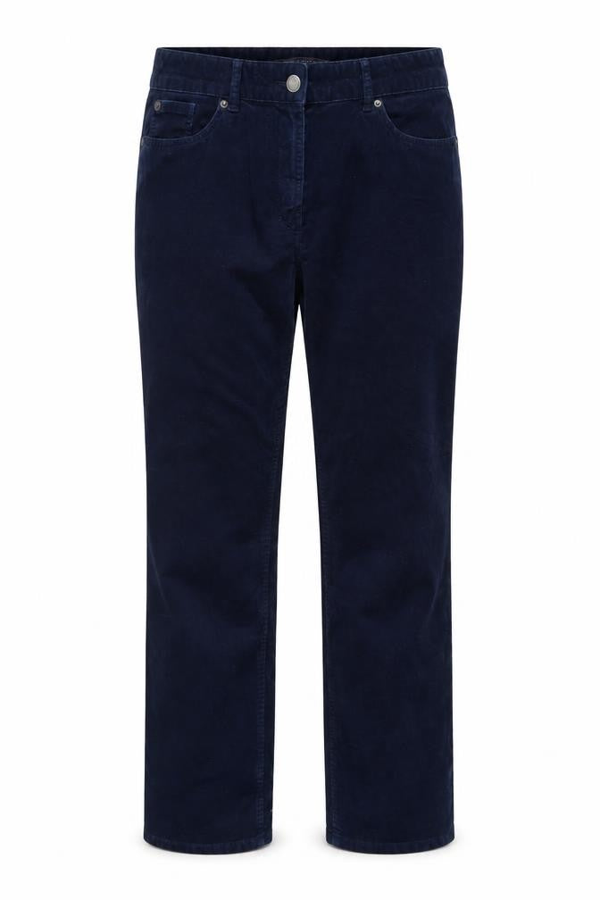 Womens UK Size 12 Marks and Spencer Regular Fit  Blue Trousers