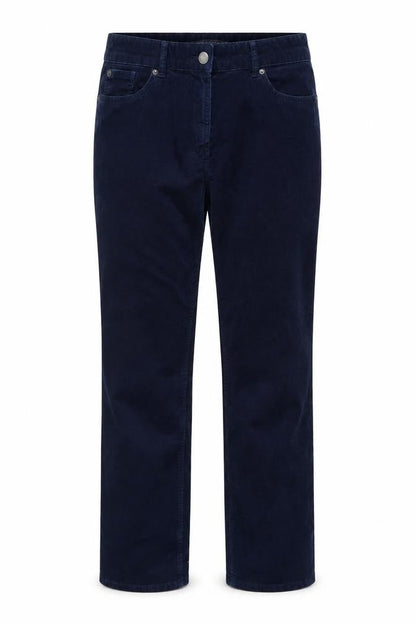 Womens UK Size 12 Marks and Spencer Regular Fit  Blue Trousers