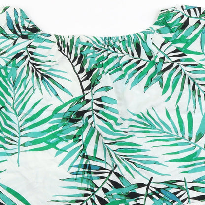 Womens UK Size 12 Atmosphere Green Basic Blouse