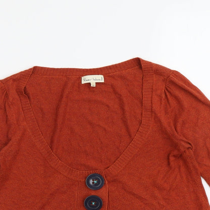 Womens UK Size 10 River Island Red Cardigan Jumper