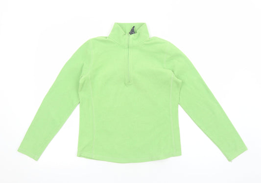 Gap Womens Green Polyester Pullover Sweatshirt Size S Pullover
