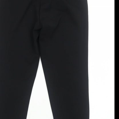 Womens UK Size S Terranova Regular Fit  Black Trousers