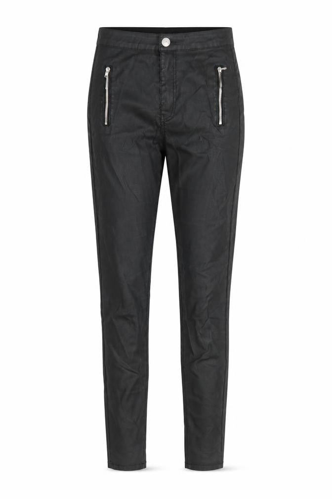 Womens UK Size 8 Missguided Regular Fit  Black Trousers