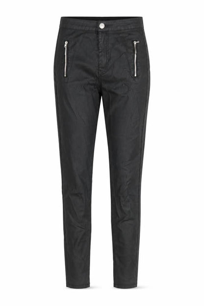 Womens UK Size 8 Missguided Regular Fit  Black Trousers