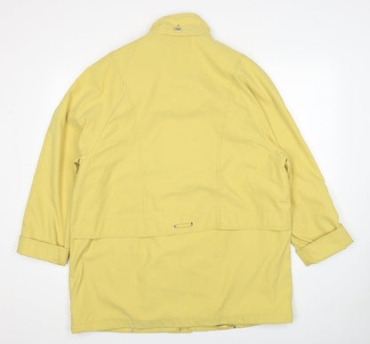 Womens UK Size 2XL Telemac Yellow Jacket