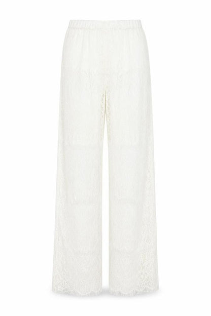 Womens UK Size L Preworn Regular Fit  White Trousers