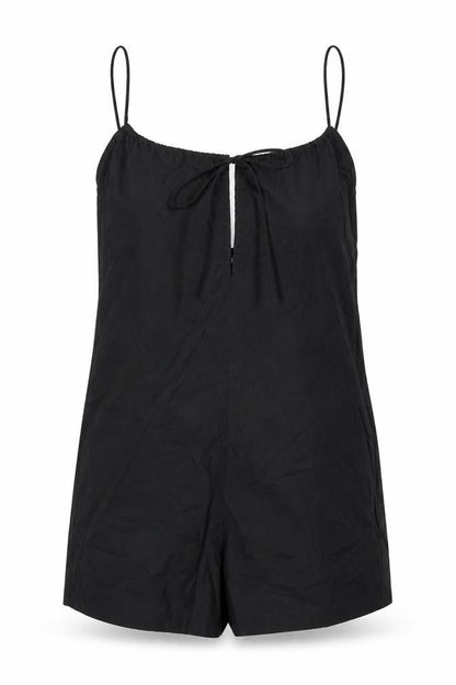 Womens UK Size M Zara One-Piece Black Playsuit