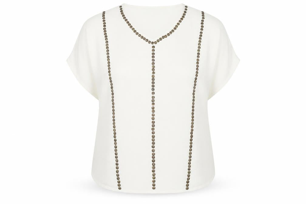 Womens UK Size 16 Nightingales White Basic Blouse