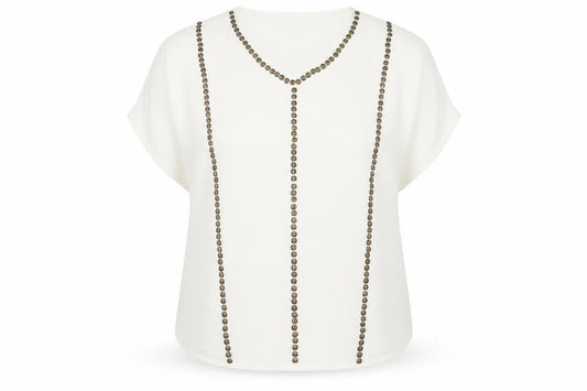 Womens UK Size 16 Nightingales White Basic Blouse