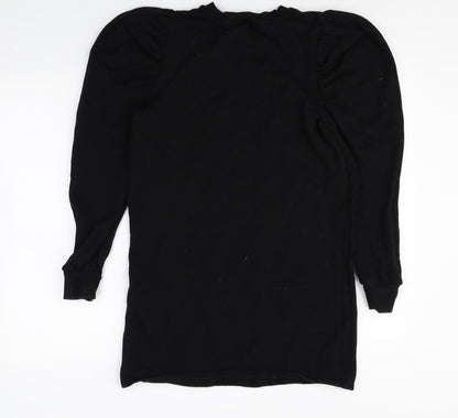 Womens UK Size 6 Miss Selfridge Black Pullover Jumper