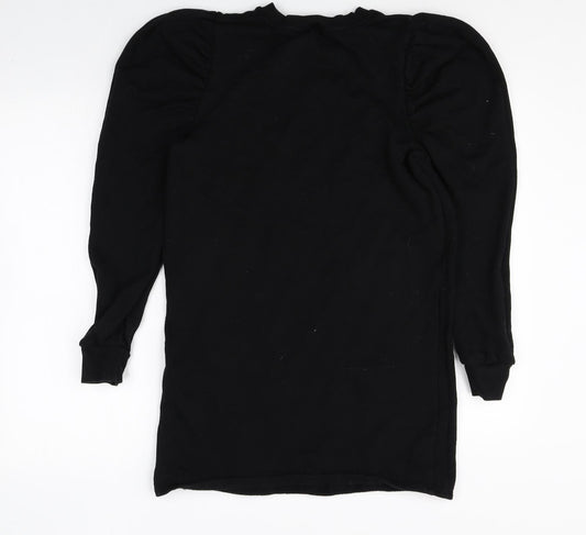 Womens UK Size 6 Miss Selfridge Black Pullover Jumper