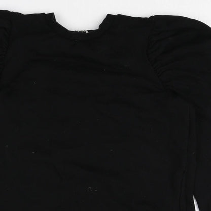 Womens UK Size 6 Miss Selfridge Black Pullover Jumper