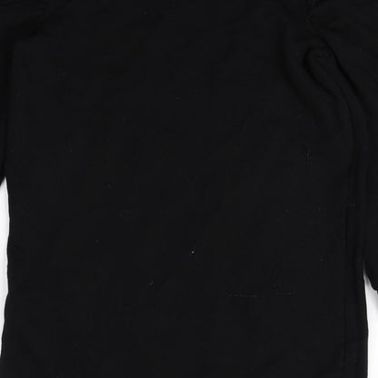 Womens UK Size 6 Miss Selfridge Black Pullover Jumper