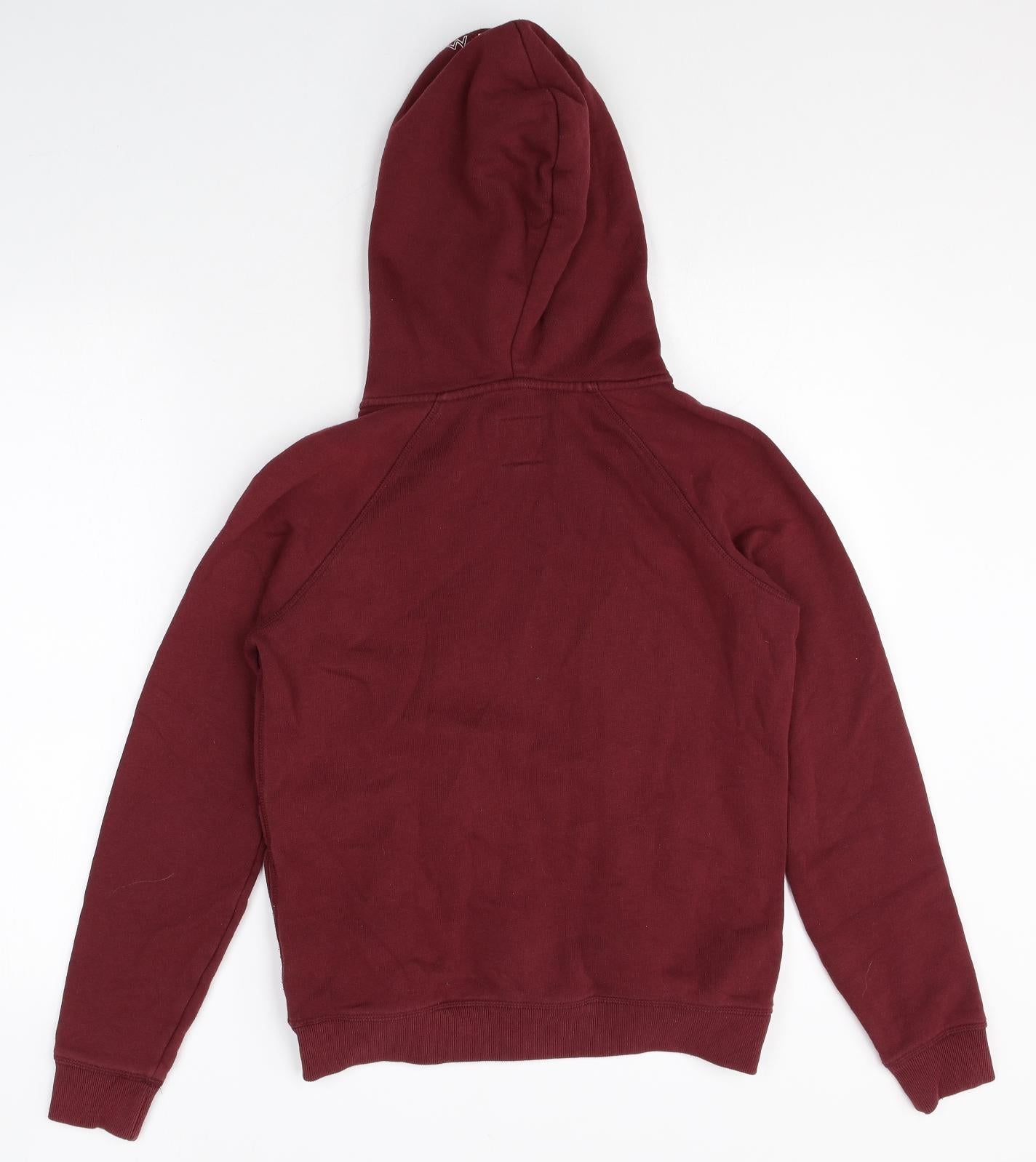 Womens UK Size 8 Jack Wills Purple Full Zip Hoodie