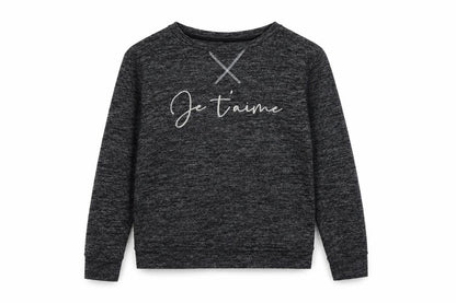 loungewear Womens Grey Round Neck Polyester Pullover Jumper Size 12 - Je Taime