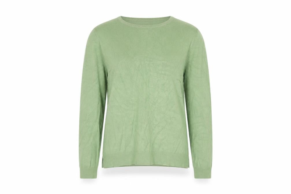 Womens UK Size 12 Peacocks Green Pullover Jumper