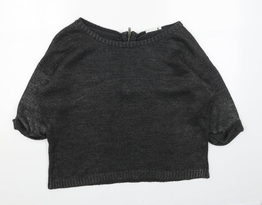 Womens UK Size 14 New Look Grey Pullover Jumper