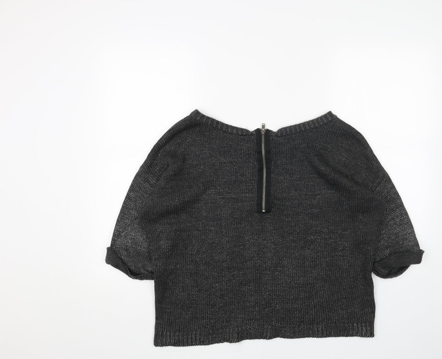 Womens UK Size 14 New Look Grey Pullover Jumper