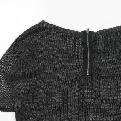Womens UK Size 14 New Look Grey Pullover Jumper
