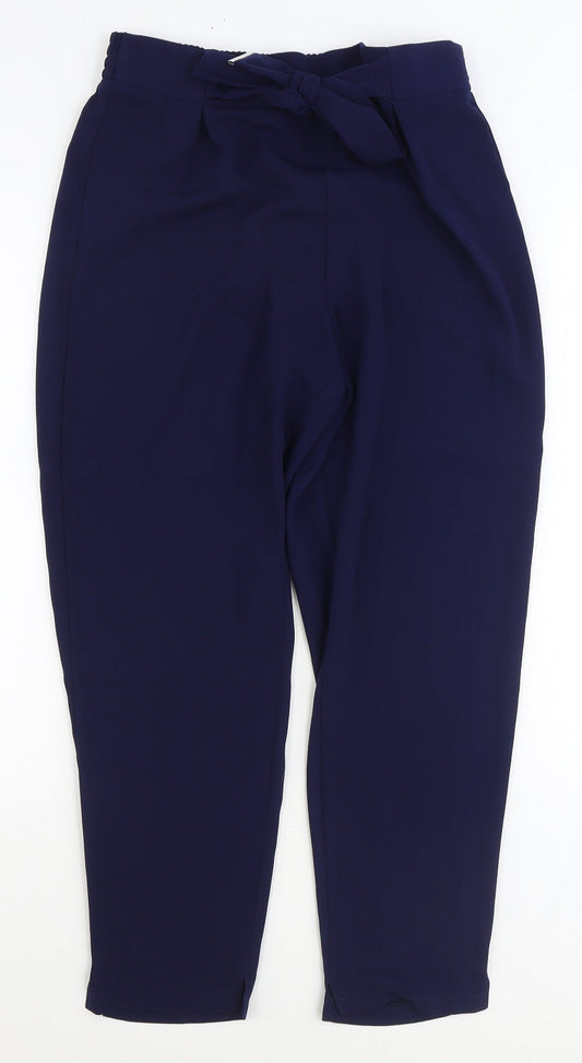 Womens UK Size 10 Dorothy Perkins Regular Fit  Blue Trousers