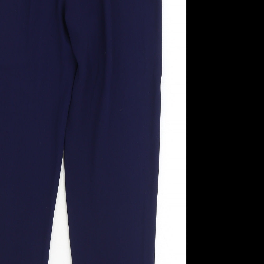 Womens UK Size 10 Dorothy Perkins Regular Fit  Blue Trousers