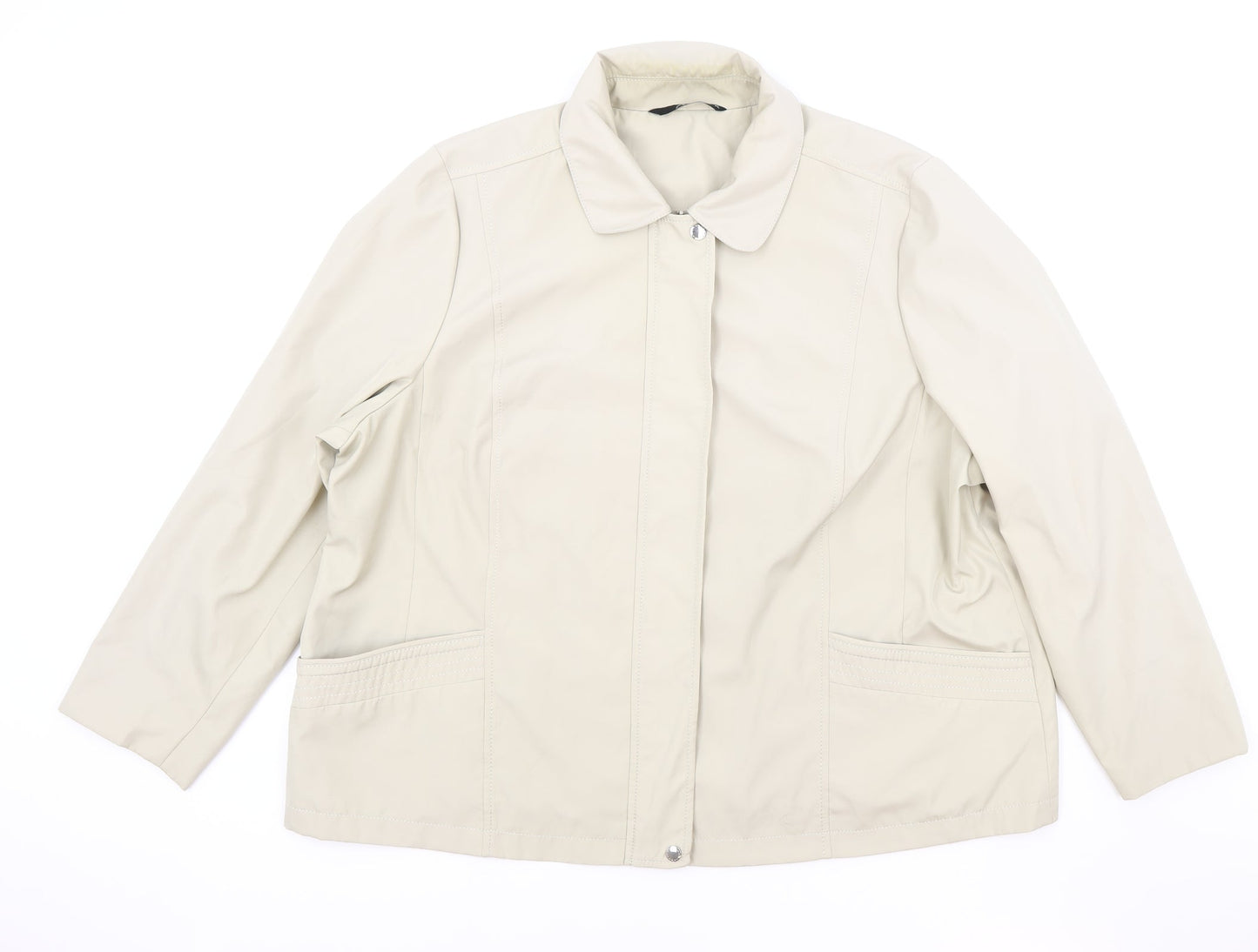 Womens UK Size XL Bonmarché Beige Jacket