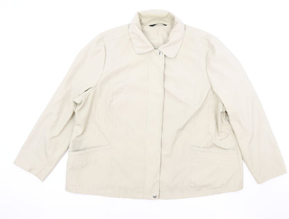 Womens UK Size XL Bonmarché Beige Jacket