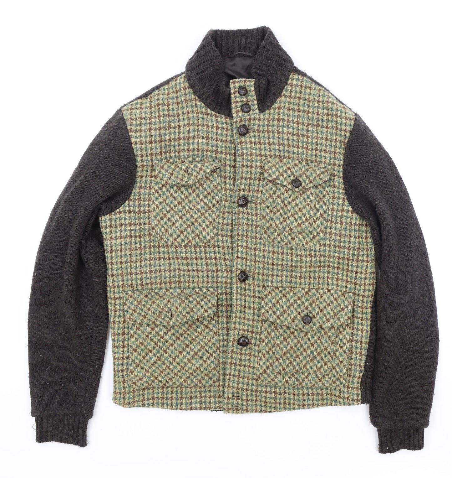 Mens UK Size S Harris Tweed Multicoloured Jacket