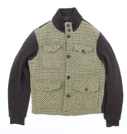 Mens UK Size S Harris Tweed Multicoloured Jacket