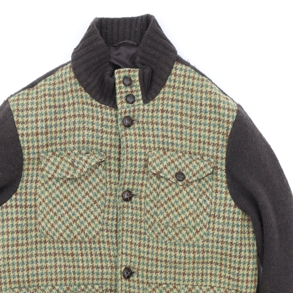 Mens UK Size S Harris Tweed Multicoloured Jacket