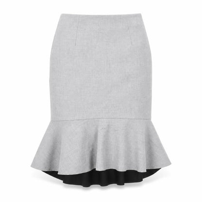 Womens UK Size 10 H&M Trumpet Jersey Skirt