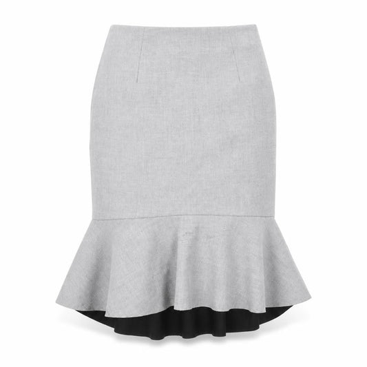 Womens UK Size 10 H&M Trumpet Jersey Skirt