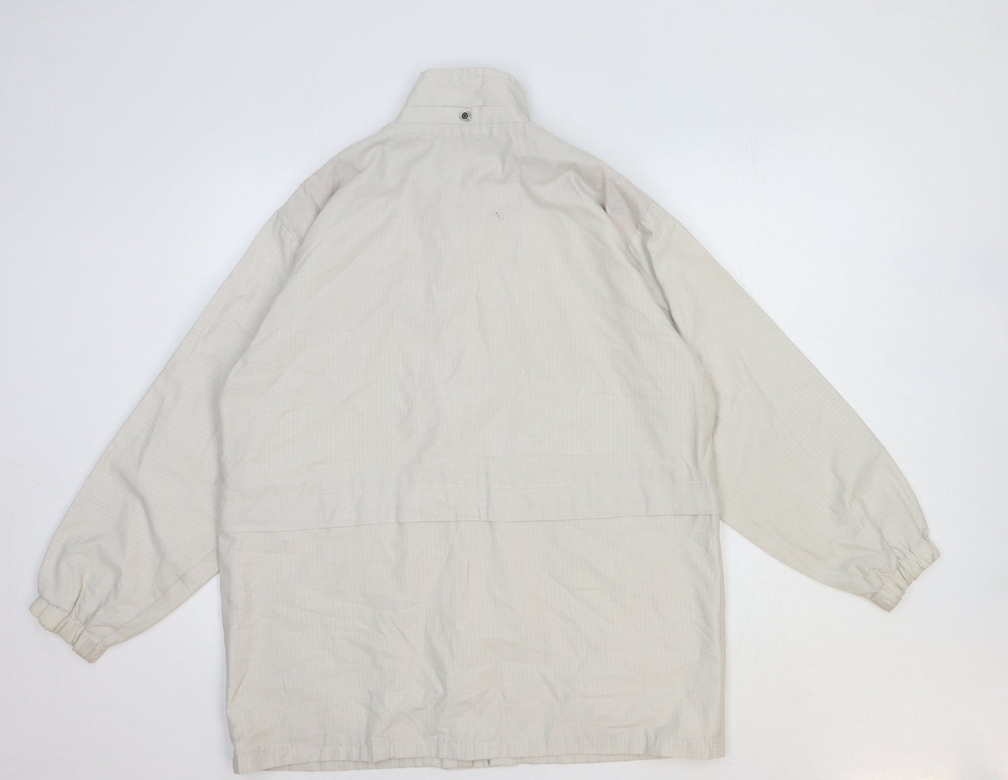 Buccini Womens White Jacket Size 8 Zip