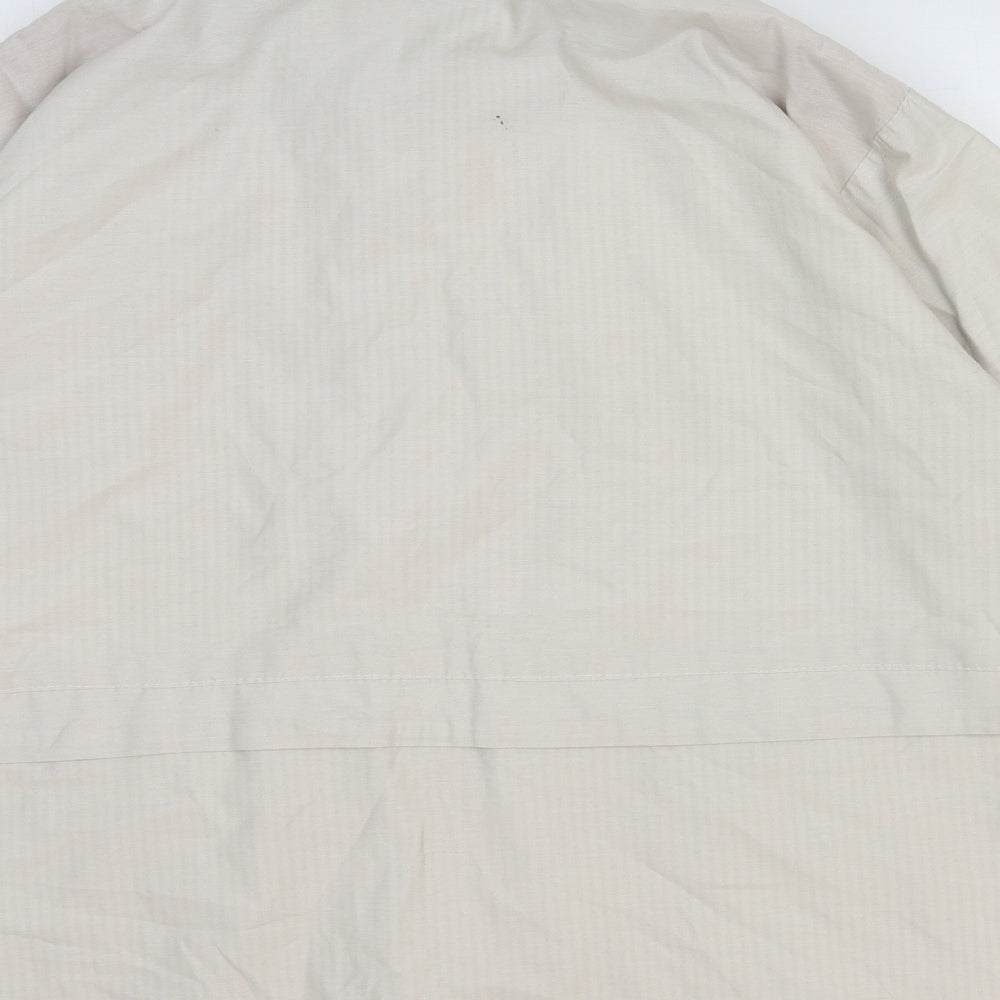 Buccini Womens White Jacket Size 8 Zip