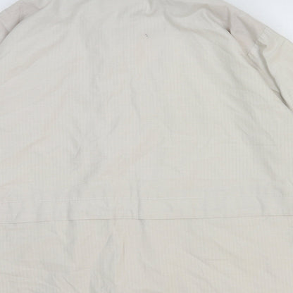 Buccini Womens White Jacket Size 8 Zip