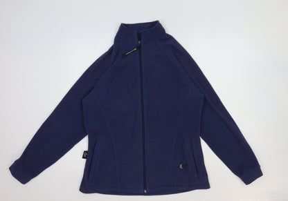 North Cape Womens Blue Jacket Size M Zip