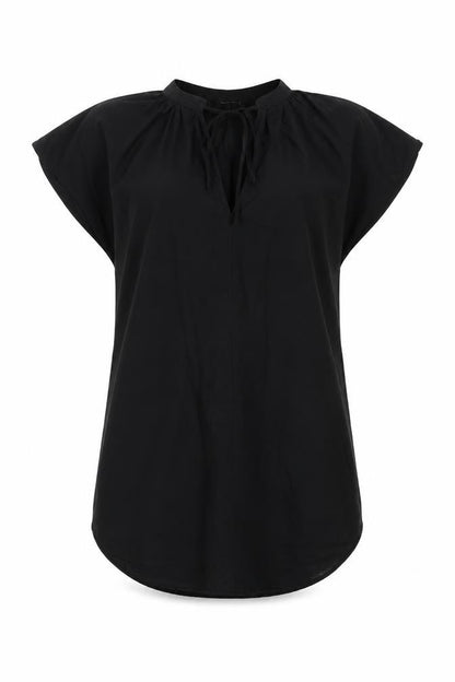 Womens UK Size S H&M Black Tunic T-Shirt