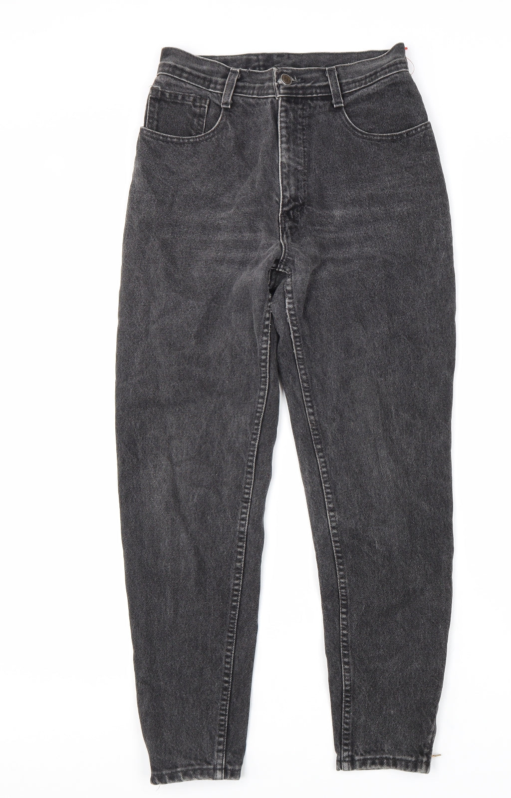 Santana Womens Grey Cotton Tapered Jeans Size 28 L28 in Regular Zip