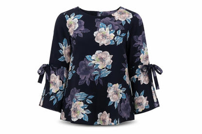 Womens UK Size 6 F&F Blue Basic Blouse