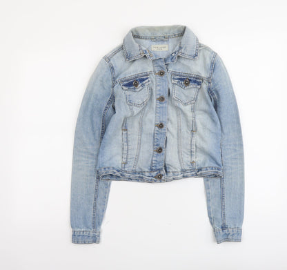 Womens UK Size 8 New Look Blue Jacket