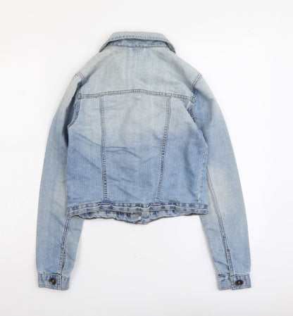 Womens UK Size 8 New Look Blue Jacket