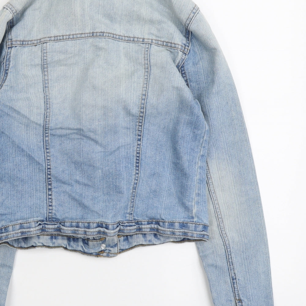 Womens UK Size 8 New Look Blue Jacket