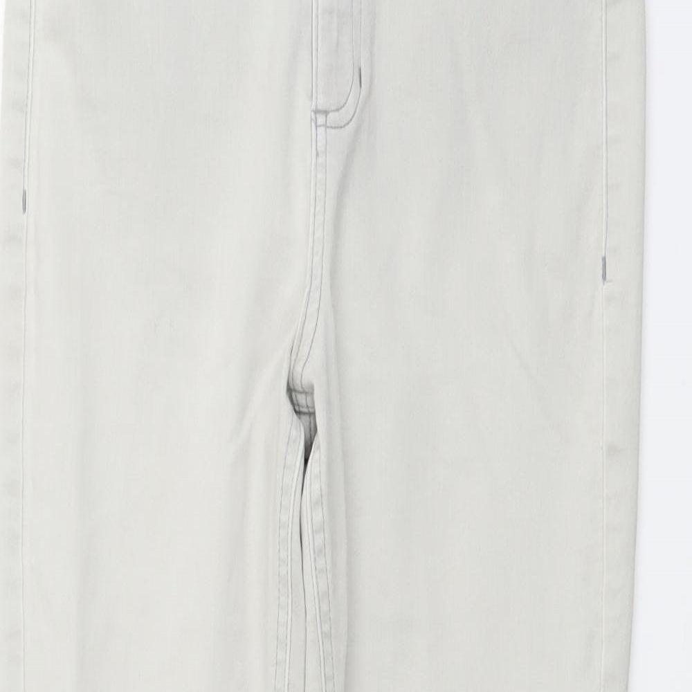 Womens UK Size 12 Marks and Spencer Regular Fit Skinny Beige Jeans