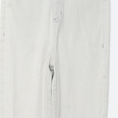 Womens UK Size 12 Marks and Spencer Regular Fit Skinny Beige Jeans