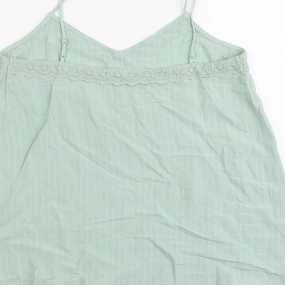 Womens UK Size 10 Marks and Spencer Green Camisole Tank